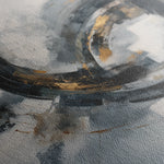 Abstract 1364 Canvas Art 60 x 60 cm / Black