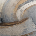 Abstract 1365 Canvas Art 60 x 60 cm / Black