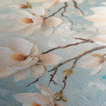 Floral 1367 Canvas Art 60 x 60 cm / Black