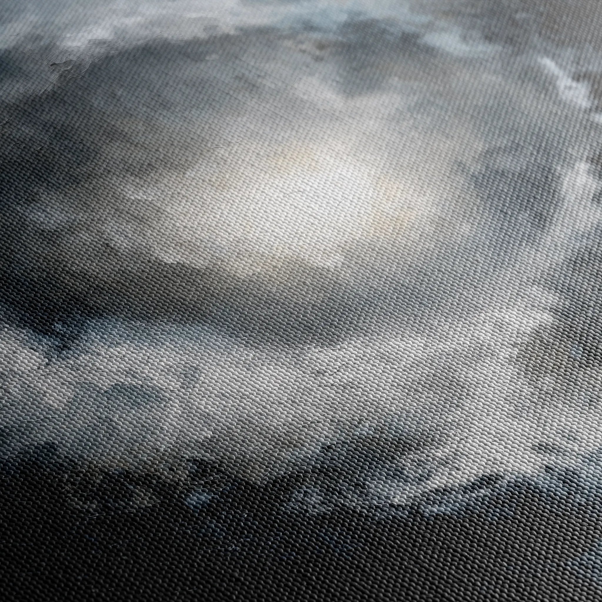 Abstract 1368 Canvas Art 60 x 60 cm / Black
