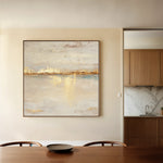 Abstract 1369 Canvas Art 60 x 60 cm / Black
