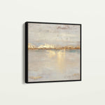 Abstract 1369 Canvas Art 60 x 60 cm / Black