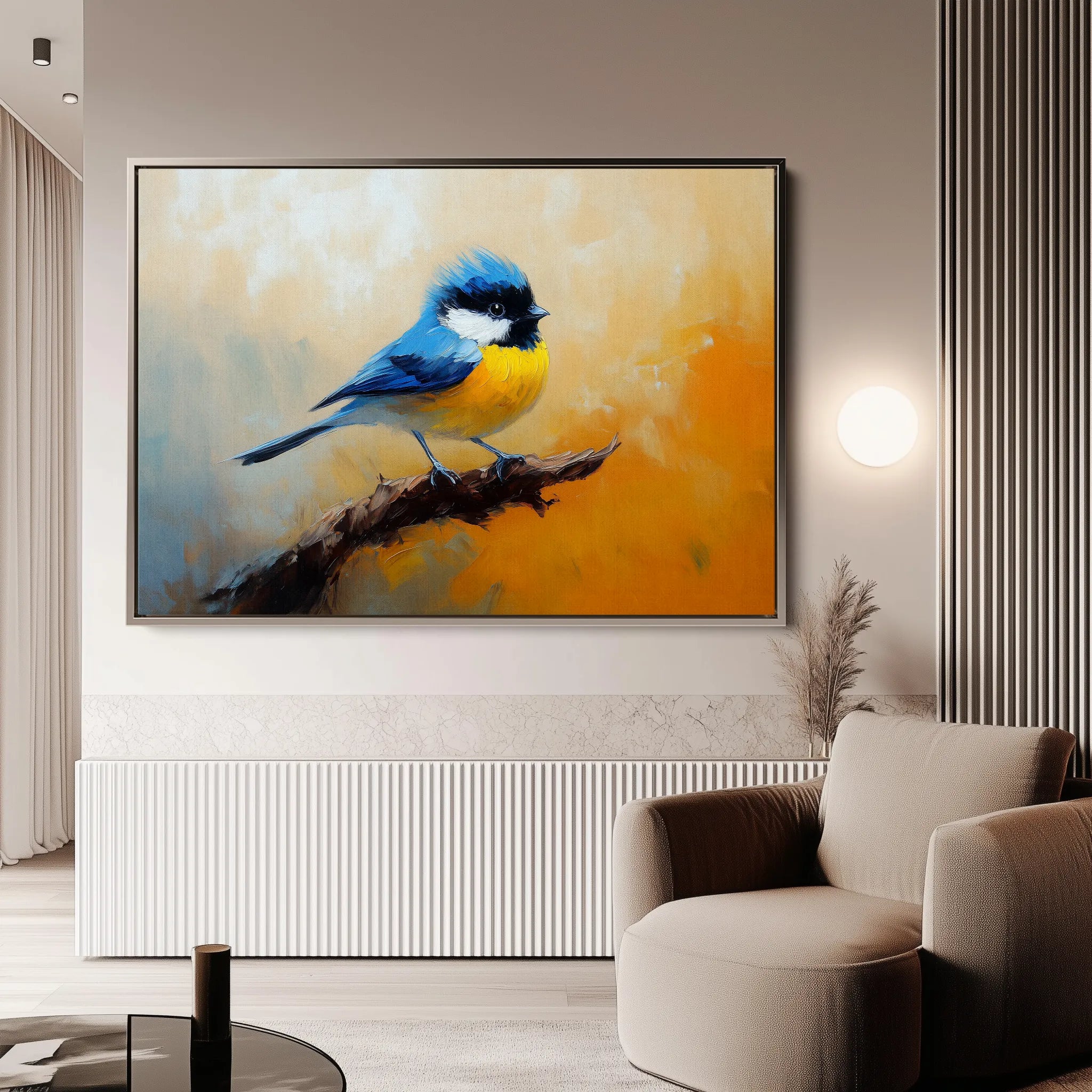 Animals 137 Canvas Art 60 x 40 cm / Black