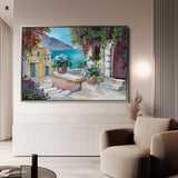 Landscape 137 Canvas Art 60 x 40 cm / Black