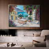 Landscape 137 Canvas Art 60 x 40 cm / Black