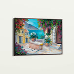 Landscape 137 Canvas Art 60 x 40 cm / Black