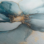 Floral 1370 Canvas Art 60 x 60 cm / Black
