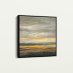 Abstract 1371 Canvas Art 60 x 60 cm / Black