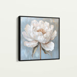 Floral 1372 Canvas Art 60 x 60 cm / Black