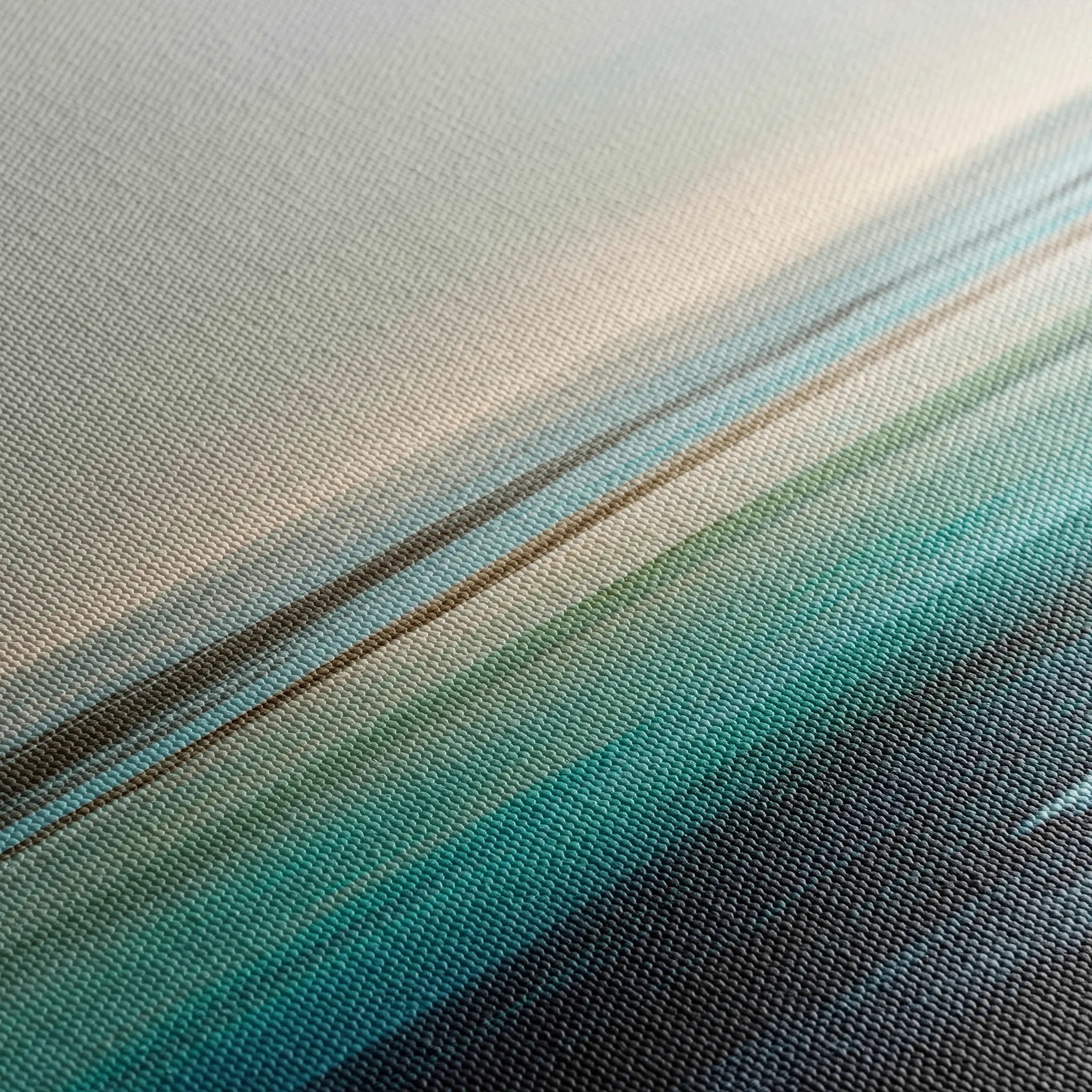 Abstract 1377 Canvas Art 60 x 60 cm / Black