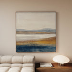Abstract 1379 Canvas Art 60 x 60 cm / Black