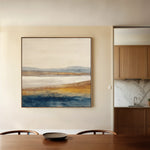 Abstract 1379 Canvas Art 60 x 60 cm / Black