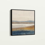 Abstract 1379 Canvas Art 60 x 60 cm / Black