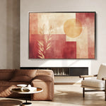 Boho 138 Canvas Art 60 x 40 cm / Black