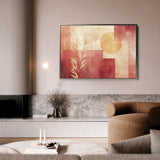 Boho 138 Canvas Art 60 x 40 cm / Black
