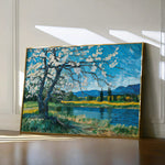 Floral 138 Canvas Art 60 x 40 cm / Black