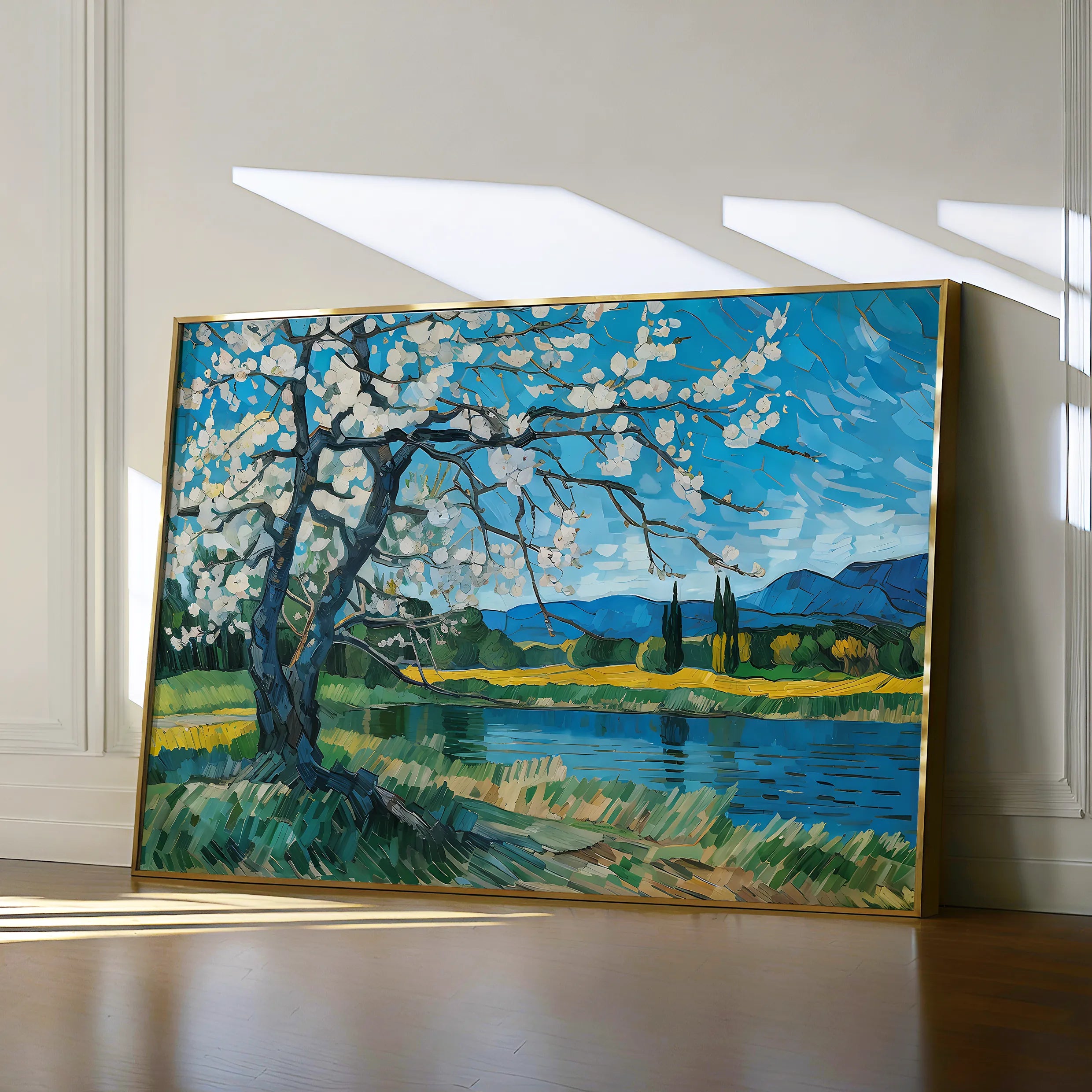 Floral 138 Canvas Art 60 x 40 cm / Black