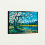 Floral 138 Canvas Art 60 x 40 cm / Black
