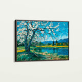 Floral 138 Canvas Art 60 x 40 cm / Black