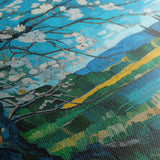Floral 138 Canvas Art 60 x 40 cm / Black