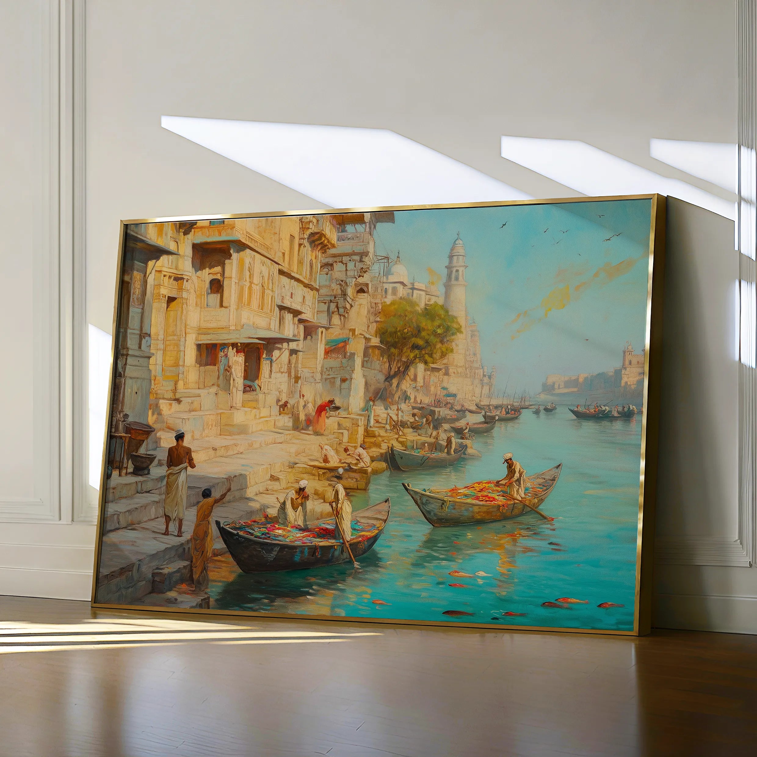 Orientalist 138 Canvas Art 60 x 40 cm / Black