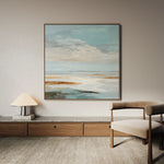 Abstract 1381 Canvas Art 60 x 60 cm / Black