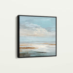 Abstract 1381 Canvas Art 60 x 60 cm / Black