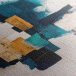 Abstract 1383 Canvas Art 60 x 60 cm / Black