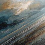 Abstract 1386 Canvas Art 60 x 60 cm / Black