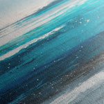 Abstract 1389 Canvas Art 60 x 60 cm / Black