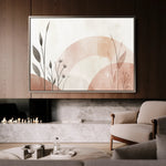 Boho 139 Canvas Art 60 x 40 cm / Black