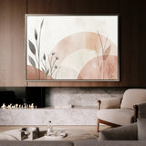 Boho 139 Canvas Art 60 x 40 cm / Black