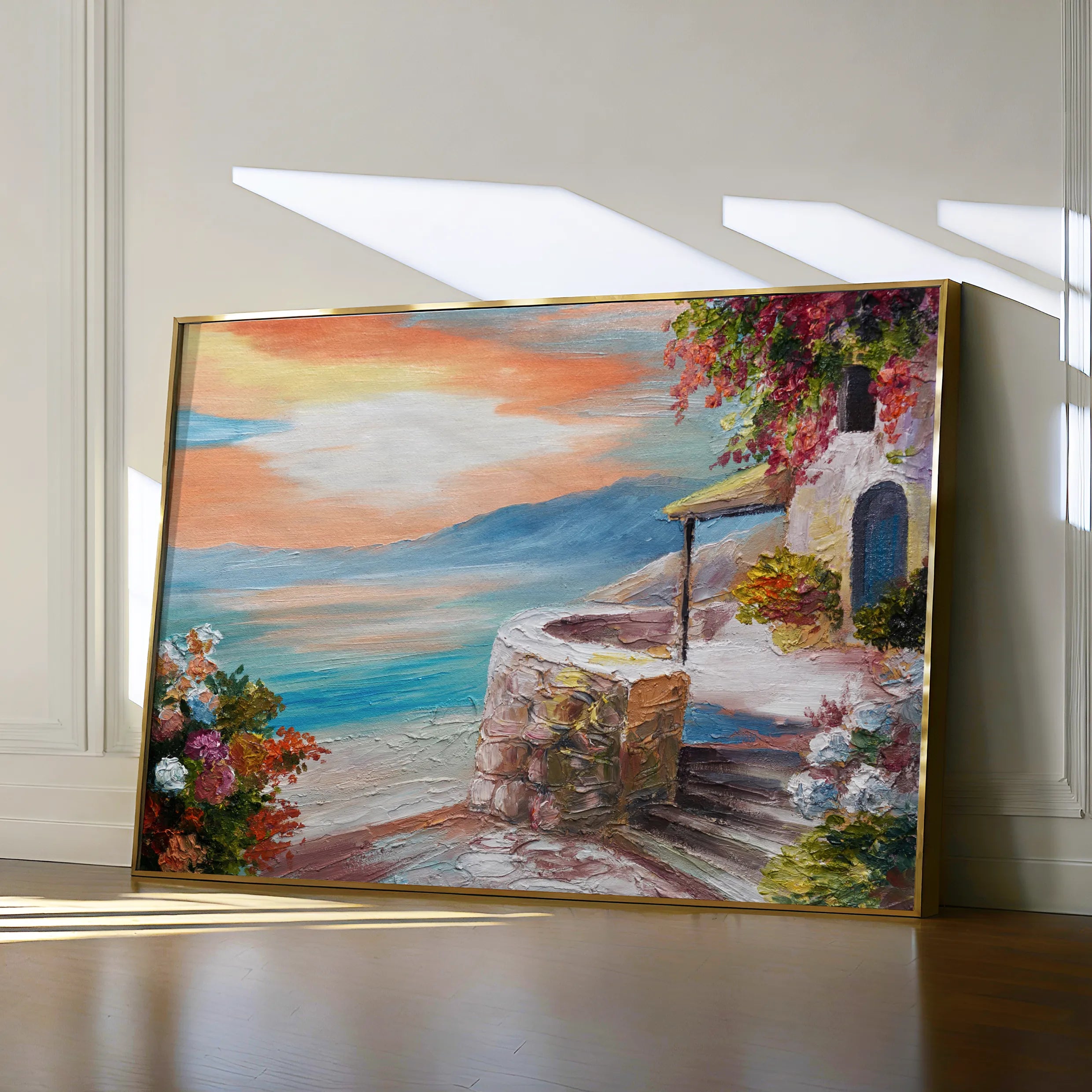 Landscape 139 Canvas Art 60 x 40 cm / Black
