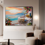 Landscape 139 Canvas Art 60 x 40 cm / Black