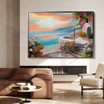 Landscape 139 Canvas Art 60 x 40 cm / Black