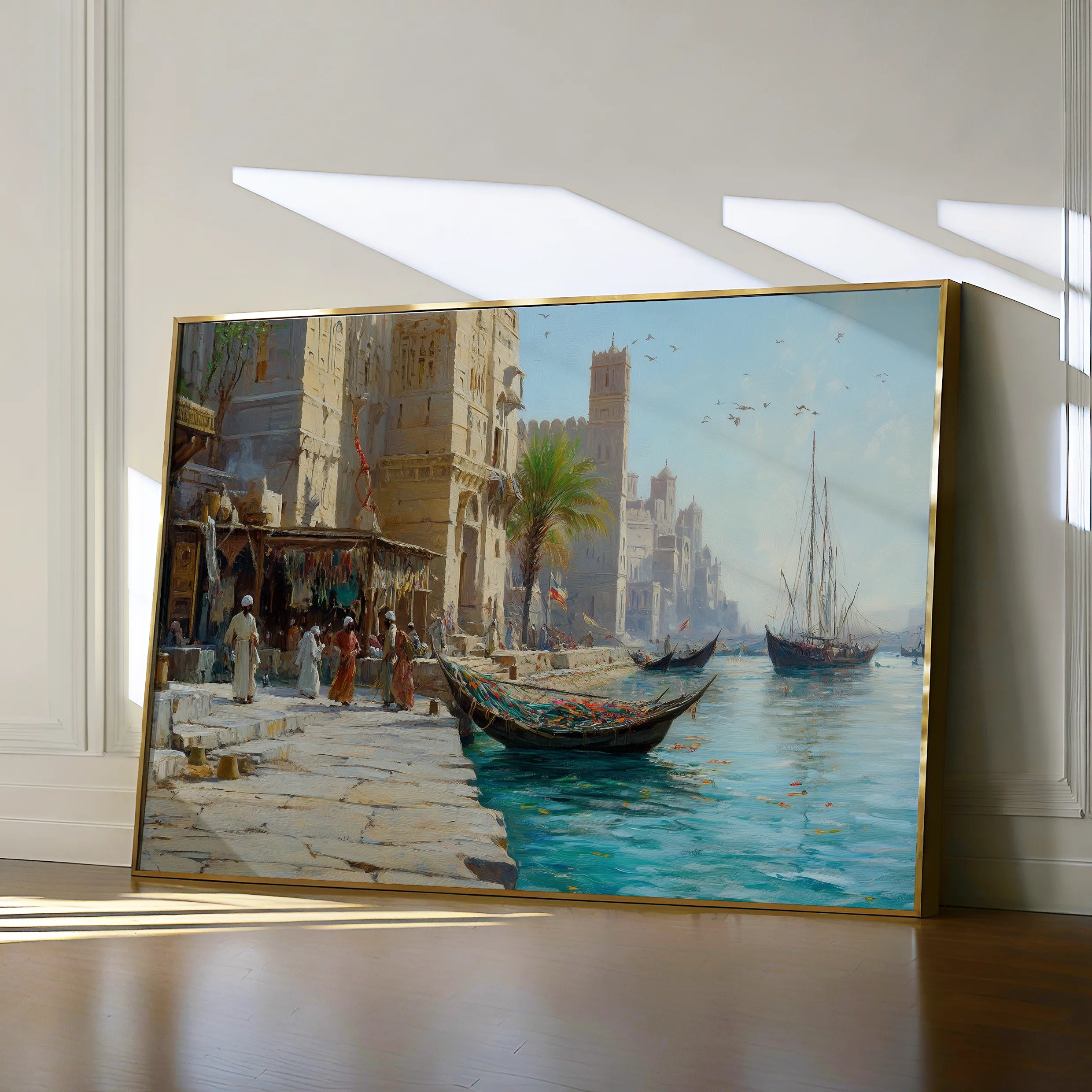 Orientalist 139 Canvas Art 60 x 40 cm / Black