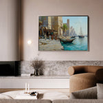 Orientalist 139 Canvas Art 60 x 40 cm / Black