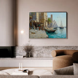 Orientalist 139 Canvas Art 60 x 40 cm / Black