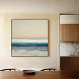 Abstract 1390 Canvas Art 60 x 60 cm / Black