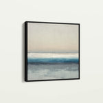 Abstract 1390 Canvas Art 60 x 60 cm / Black
