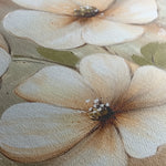 Floral 1392 Canvas Art 60 x 60 cm / Black