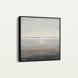 Abstract 1394 Canvas Art 60 x 60 cm / Black