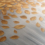 Floral 1399 Canvas Art 60 x 40 cm / Black