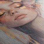 Portrait 140 Canvas Art 60 x 40 cm / Black