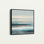 Abstract 1400 Canvas Art 60 x 60 cm / Black