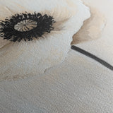 Floral 1400 Canvas Art 60 x 40 cm / Black