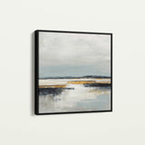 Abstract 1401 Canvas Art 60 x 60 cm / Black