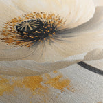 Floral 1401 Canvas Art 60 x 40 cm / Black