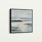 Abstract 1402 Canvas Art 60 x 60 cm / Black