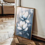 Floral 1402 Canvas Art 60 x 40 cm / Black